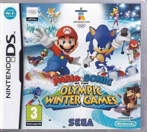 Mario and Sonic at the Olympic Winter Games - Nintendo DS (B Grade) (Used) (Eng)